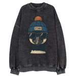 Ottawa Canadian Goose wearing Ottawa bea - Vintage Sweatshirt