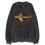 Sagittarius Arrow  - Vintage Sweatshirt