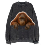 Orangutan  - Vintage Sweatshirt