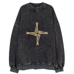 Saint Brigid's Cross  - Vintage Sweatshirt