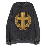 Victory Cross  - Vintage Sweatshirt