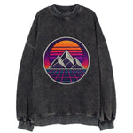 Retrowave Mountains - Vintage Sweatshirt