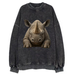 Rhinoceros  - Vintage Sweatshirt