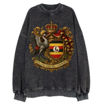 Uganda Crested Crane Emblem  - Vintage Sweatshirt