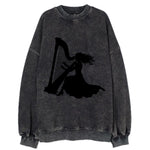 Harpist playing ethereal melody - Vintage Sweatshirt