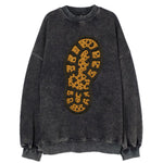 Hiking Boot Print  - Vintage Sweatshirt