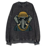 Bangkok Elephant - Vintage Sweatshirt