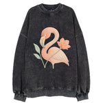 Peach Flamingo - Vintage Sweatshirt