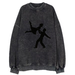 Swing dancers aerial lift - Vintage Sweatshirt