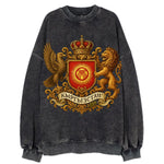 Kyrgyzstan Tunduk Emblem  - Vintage Sweatshirt
