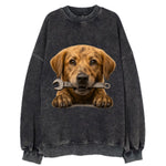 Mechanic Dog  - Vintage Sweatshirt