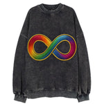 Infinity Symbol  - Vintage Sweatshirt