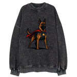 Belgian Malinois Guardian Hero  - Vintag Vintage Sweatshirt