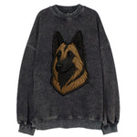 Belgian Tervuren - Trendy shepherd desig - Vintage Sweatshirt