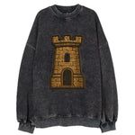 Castle Tower  - Vintage Sweatshirt