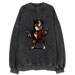 Australian Shepherd Star-Lord  - Vintage - Vintage Sweatshirt