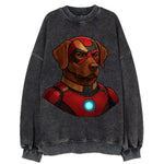 Chesapeake Bay Retriever Loyal Hero  -  Vintage Sweatshirt