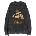 Sailing Ship  - Vintage Sweatshirt