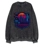Cyberpunk City - Vintage Sweatshirt