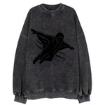 Wingsuit flyer gliding - Vintage Sweatshirt