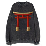 Japanese Torii Gate  - Vintage Sweatshirt