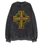 Durrow Cross - Vintage Sweatshirt