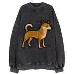Norwegian Lundehund - Modern puffin hunt - Vintage Sweatshirt