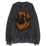 Leonberger - Contemporary lion-mane desi - Vintage Sweatshirt