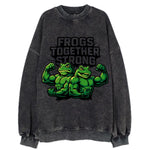 Frogs Together Strong - Vintage Sweatshirt