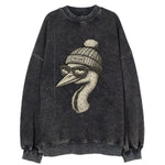 Toledo Great Blue Heron wearing Toledo b - Vintage Sweatshirt