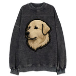 Great Pyrenees - Trendy fluffy giant des - Vintage Sweatshirt