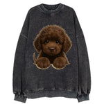 Irish Water Spaniel  - Vintage Sweatshirt
