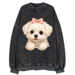Maltese  - Vintage Sweatshirt