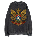 Slovenia Heritage Badge  - Vintage Sweatshirt
