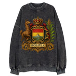 Bolivia Royal Logo  - Vintage Sweatshirt