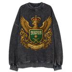 Saudi Arabia Heritage Badge  - Vintage Sweatshirt