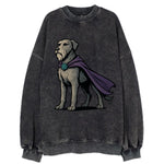 Irish Wolfhound Mystic Hero  - Vintage Sweatshirt