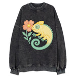 Yellow Chameleon - Vintage Sweatshirt