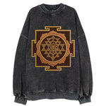 Sri Yantra  - Vintage Sweatshirt