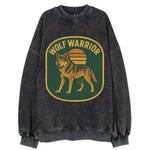 Wolf Warrior  - Vintage Sweatshirt
