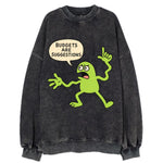 BUDGETS ARE SUGGESTIONS | Rebellious calculator - Vintage Sweatshirt