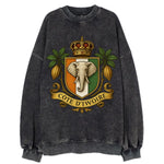 Ivory Coast Royal Logo  - Vintage Sweatshirt