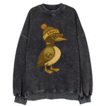 Sault Ste Marie Loon wearing Sault beani - Vintage Sweatshirt