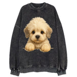 Dandie Dinmont Terrier  - Vintage Sweatshirt
