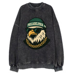 eagle philadelphia phi green us East - Vintage Sweatshirt