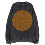 Aztec Calendar  - Vintage Sweatshirt