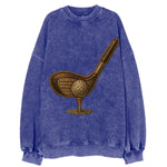 Golf Club and Ball  - Vintage Sweatshirt