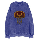 Basketball Hoop  - Vintage Sweatshirt
