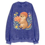 Peach Otter - Vintage Sweatshirt
