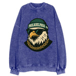 eagle philadelphia phi green us East - Vintage Sweatshirt